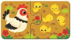 Ravensburger Tiere Und Ihre Kinder 20 Ravensburger Tiere Und Ihre Kinder -Djeco Geschaft ravensburger kinderpuzzel my first puzzles dieren en hun kleintjes 9 x 2 stukjes 4