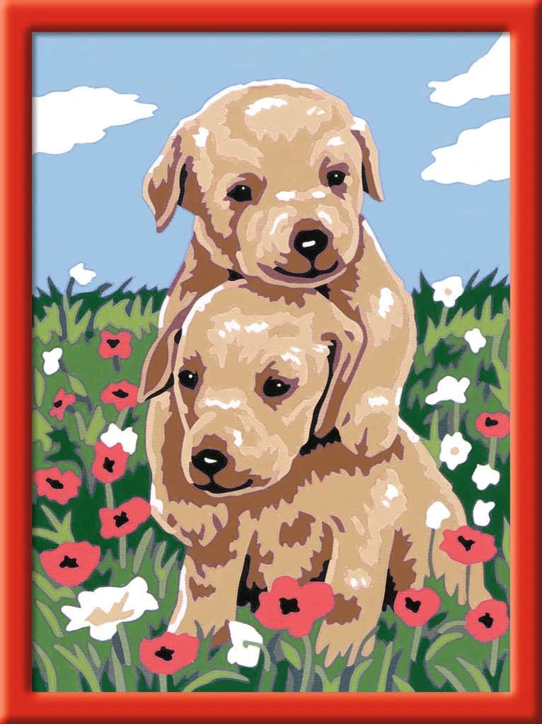 Ravensburger Knuffelende Puppies 4 Ravensburger Knuffelende Puppies – Bild 2