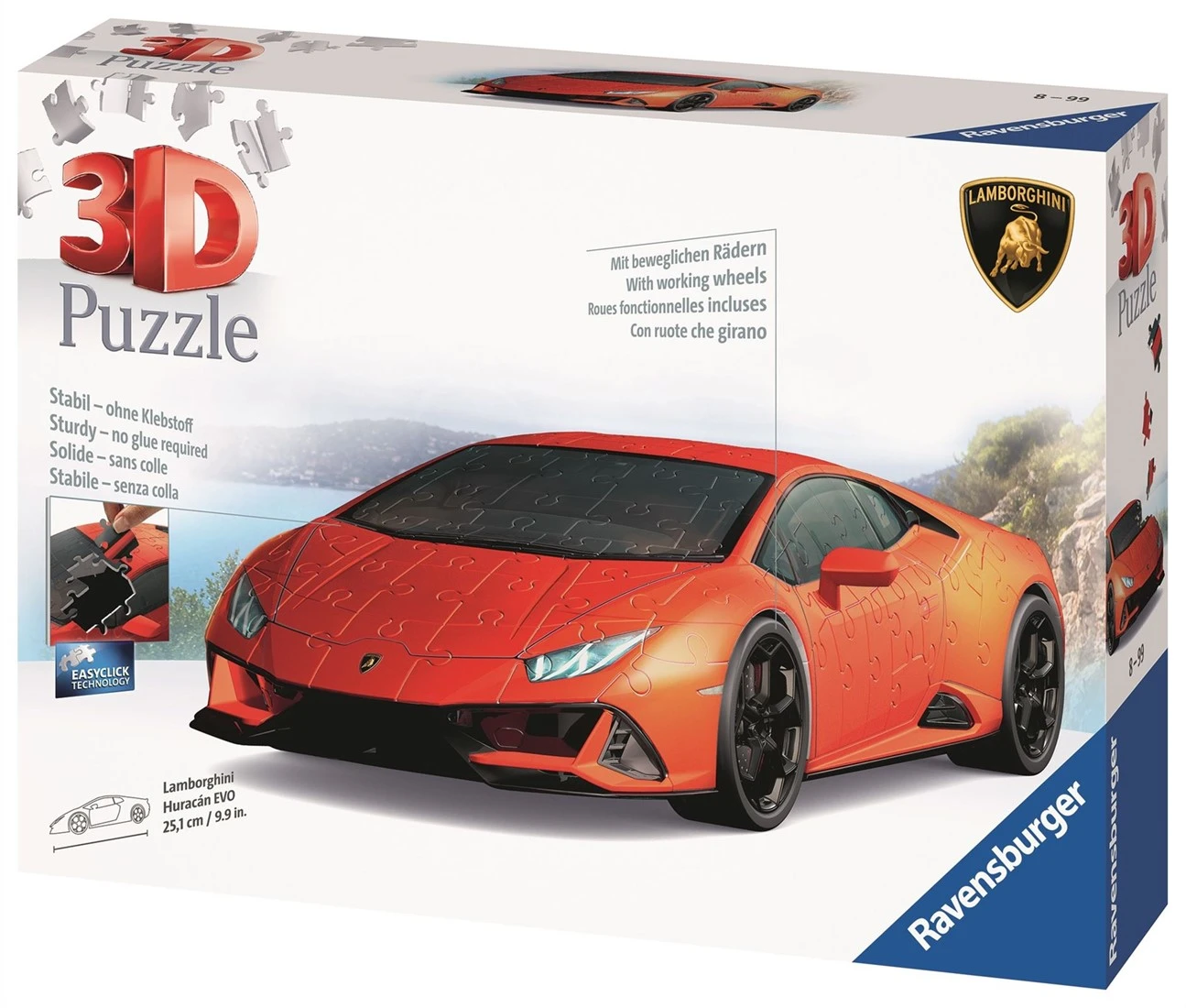 Ravensburger Lamborghini Huracán EVO - Arancio 3 Ravensburger Lamborghini Huracán EVO - Arancio