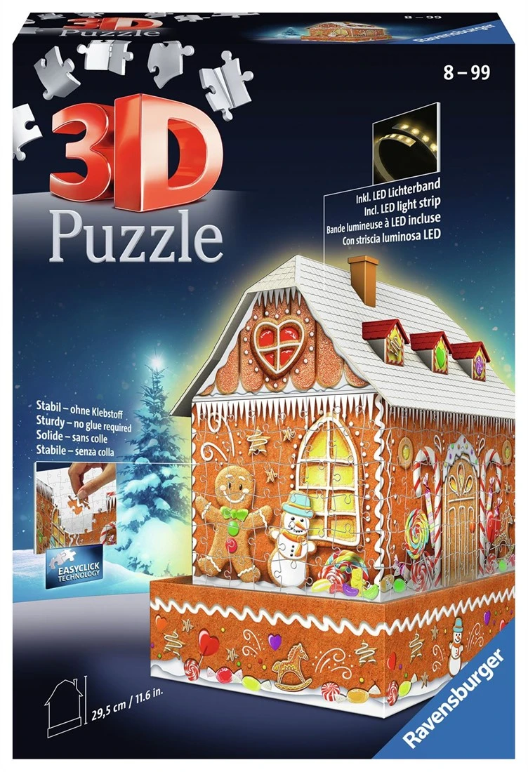 Ravensburger Lebkuchenhaus Bei Nacht 4 Ravensburger Lebkuchenhaus Bei Nacht – Bild 2