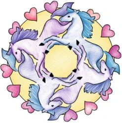 Ravensburger Mandala Designer Mini Horses -Djeco Geschaft ravensburger mandala designer mini horses 3