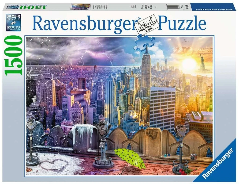 Ravensburger New York Im Winter Und Sommer 3 Ravensburger New York Im Winter Und Sommer
