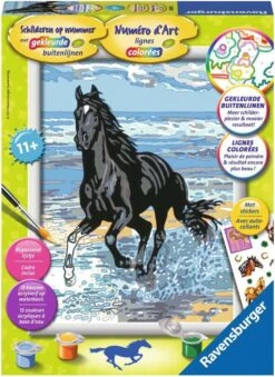 Ravensburger Paard In De Branding