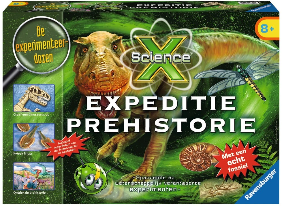 Ravensburger Science X - Expeditie Prehistorie 3 Ravensburger Science X - Expeditie Prehistorie