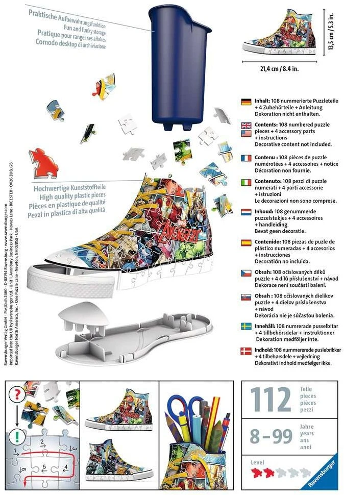 Ravensburger Sneaker Avengers 4 Ravensburger Sneaker Avengers – Bild 2