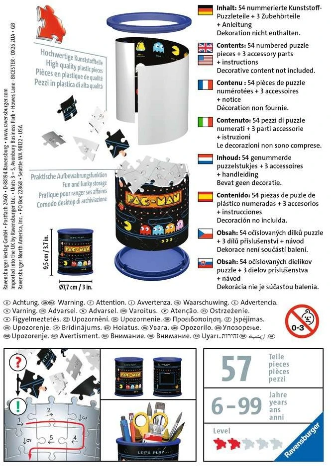 Ravensburger Utensilo - Pac-Man 4 Ravensburger Utensilo - Pac-Man – Bild 2