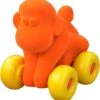Rubbabu - Dier Op Wielen Groot Aap -Djeco Geschaft rubbabu dier op wielen groot aap