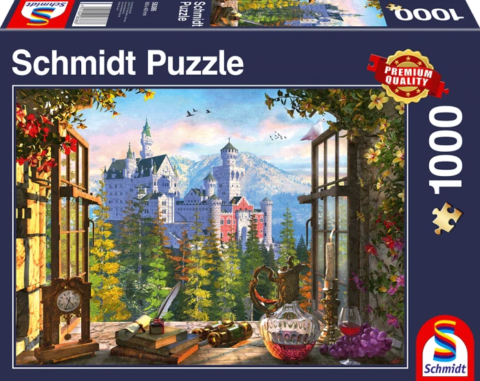 Schmidt Blick Auf Das Märchenschloss, 1000 Stück 3 Schmidt Blick Auf Das Märchenschloss, 1000 Stück