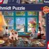 Schmidt Bureau Of A Puzzler, Katzen 1000 Stück -Djeco Geschaft schmidt bureau of a puzzler katzen 1000 stueck