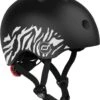 Scoot & Ride Scoot And Ride Helm XS - Zebra -Djeco Geschaft scoot and ride helm xs zebra