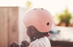 Scoot And Ride Helm XS - Reflektierende Rose -Djeco Geschaft scoot and ride helmet xs reflective rose