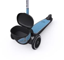 Scoot & Ride Scoot And Ride Highwaykick 2 Reflektierend - Stahl -Djeco Geschaft scoot and ride highwaykick 2 led steel