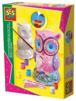 Ses 01285 Glitter Gips Gieten Uil