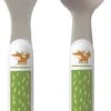 SIGIKID 25082 Kinder-Besteck Forest Fox Mädchen Und Jungen Besteckset Gabel&Löffel Empfohlen Ab Geburt Grün -Djeco Geschaft sigikid 25082 kinder besteck forest fox maedchen und jungen besteckset gabel loeffel empfohlen ab geburt gruen
