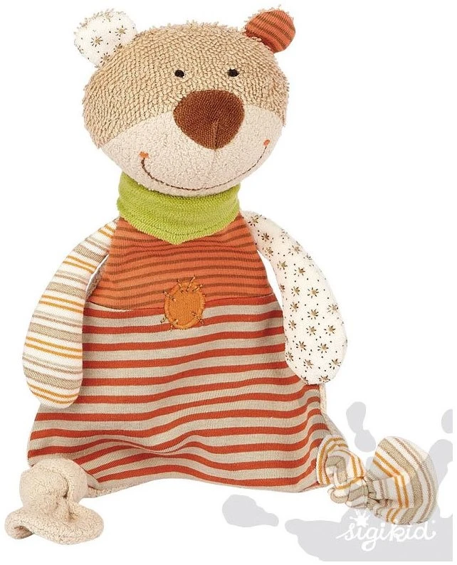 Sigikid Schnuffeltuch Bär, Green 3 Sigikid Schnuffeltuch Bär, Green