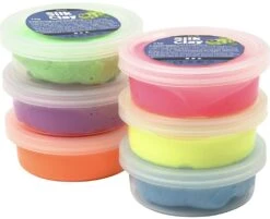 Silk Clay®, Voorjaarskleuren, 6x14 Gr/ 1 Doos