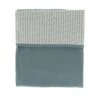 Snoozebaby Bio-Wiegeleinlage Smokey Green - 75x100 Cm