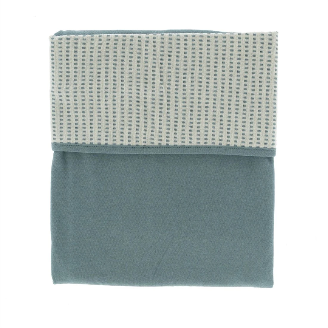 Snoozebaby Bio-Wiegeleinlage Smokey Green - 75x100 Cm 3 Snoozebaby Bio-Wiegeleinlage Smokey Green - 75x100 Cm