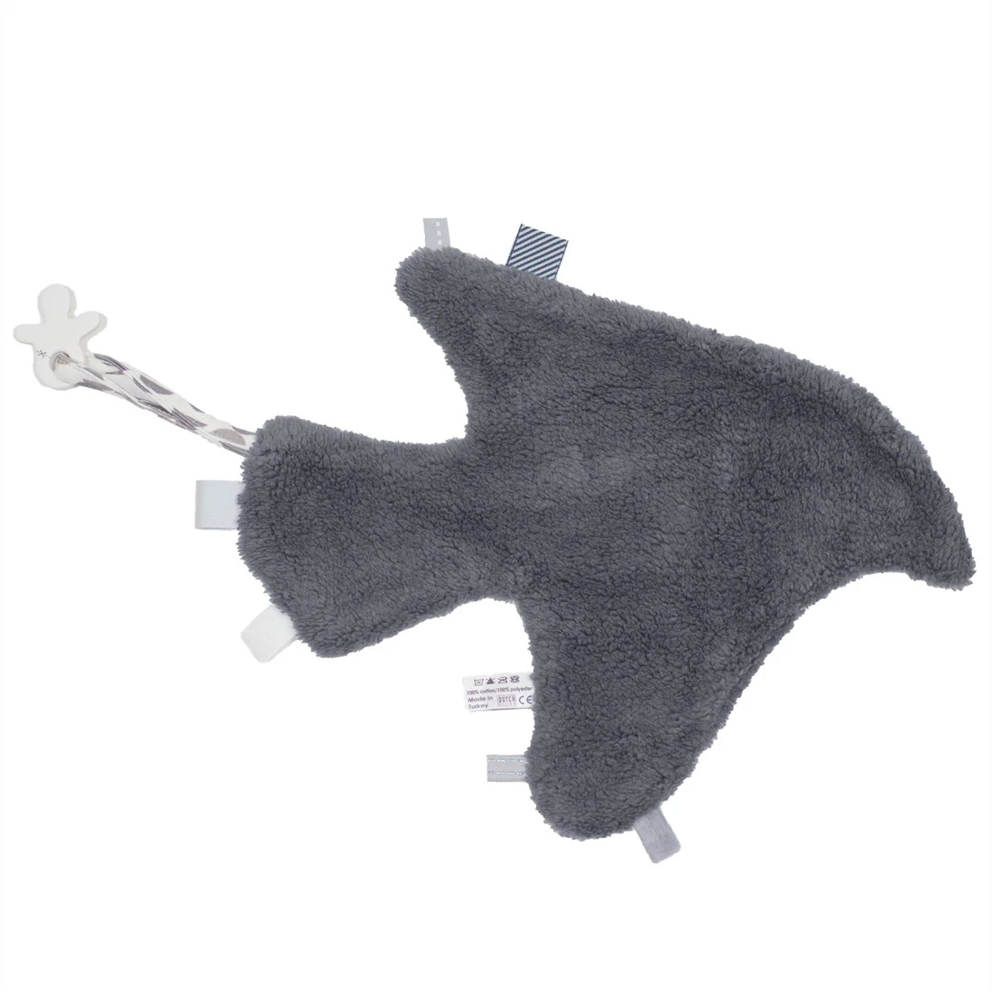 Snoozebaby Comfort Blanket (Sweet Dreaming) Frost Grey 3 Snoozebaby Comfort Blanket (Sweet Dreaming) Frost Grey