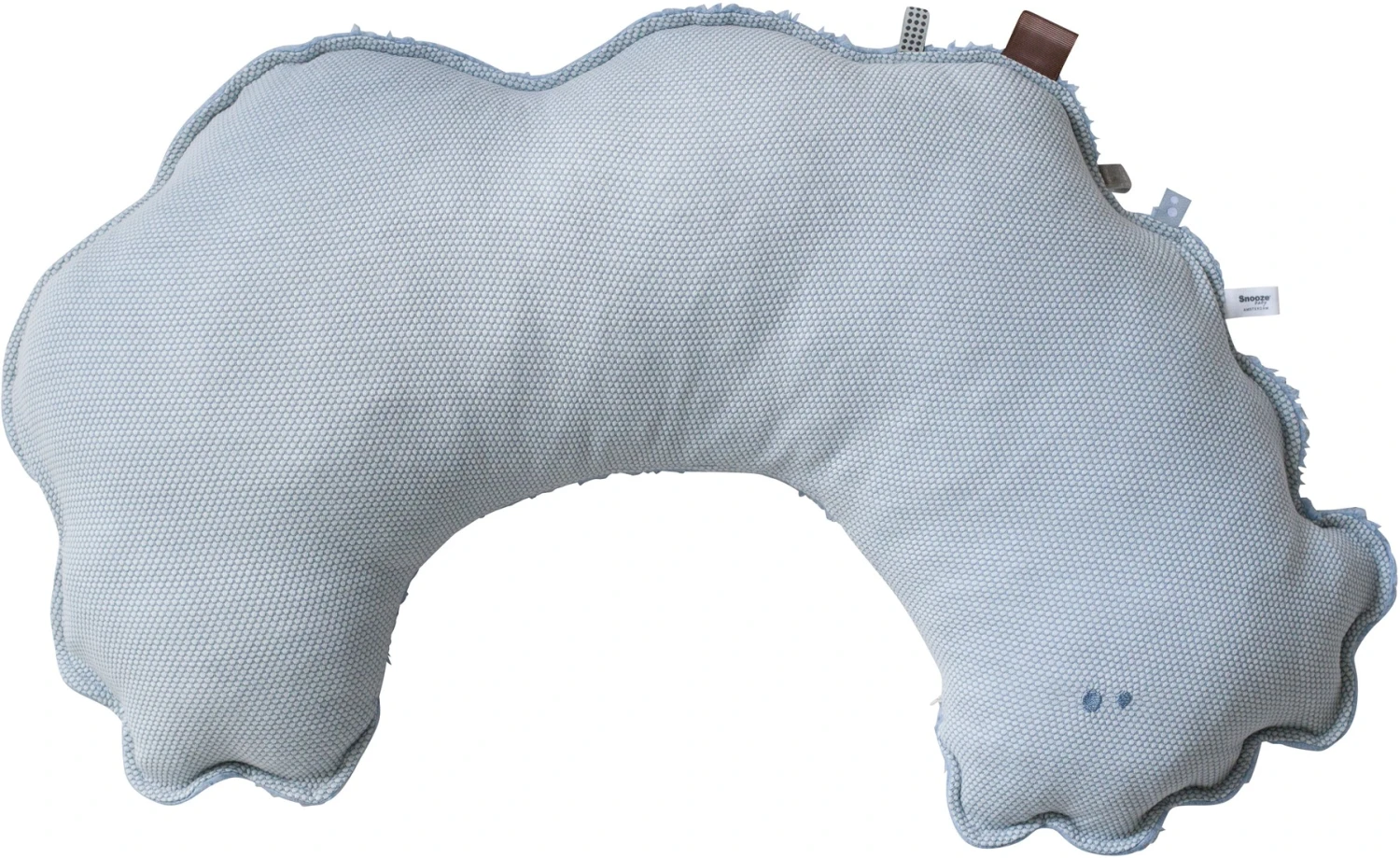 Snoozebaby Fütterungskissen Fresh Blue - 75 X 20 X 15 Cm 3 Snoozebaby Fütterungskissen Fresh Blue - 75 X 20 X 15 Cm