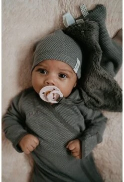 Snoozebaby Kuscheltier Sweet Dreaming Storm Grau - 25 X 25cm GOTS -Djeco Geschaft snoozebaby kuscheltier sweet dreaming storm grau 25 x 25cm gots 3