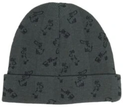 Snoozebaby Mütze Dunkelgrüner Druck