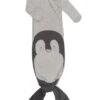 Snoozebaby Neu Geboren Kokon Grau Melange Pinguin - 3-6 Monate -Djeco Geschaft snoozebaby neu geboren kokon grau melange pinguin 3 6 monate