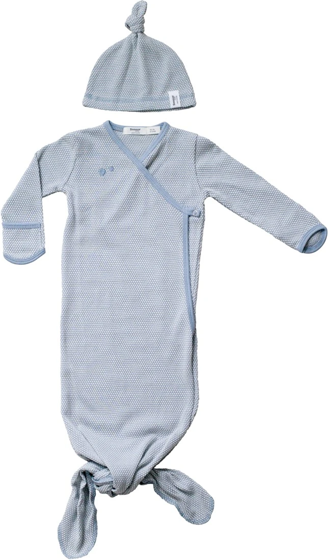 Snoozebaby Neugeborenenkokon Inkl. Mütze Fresh Blue - 0-3 Monate 3 Snoozebaby Neugeborenenkokon Inkl. Mütze Fresh Blue - 0-3 Monate