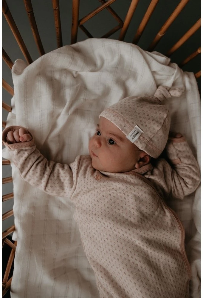 Snoozebaby Neugeborenenkokon Inkl. Mütze Milky Rust - 0-3 Monate 3 Snoozebaby Neugeborenenkokon Inkl. Mütze Milky Rust - 0-3 Monate