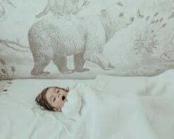 Snoozebaby Decke Kinderbett T.O.G. 2.0 Stone Beige - 75X100cm -Djeco Geschaft snoozebaby organic blanket crib tog 20 stone beige 75x100cm 1