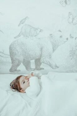 Snoozebaby Decke Kinderbett T.O.G. 2.0 Stone Beige - 75X100cm -Djeco Geschaft snoozebaby organic blanket crib tog 20 stone beige 75x100cm