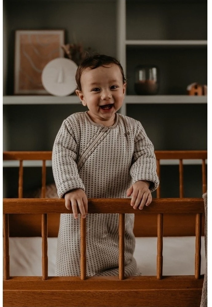 Snoozebaby Schlafsack Langarm Warm Braun - 3-9 Monate 4 Snoozebaby Schlafsack Langarm Warm Braun - 3-9 Monate – Bild 2