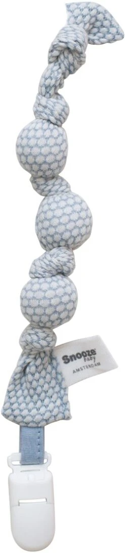 Snoozebaby Schnuller Schnur Fresh Blue