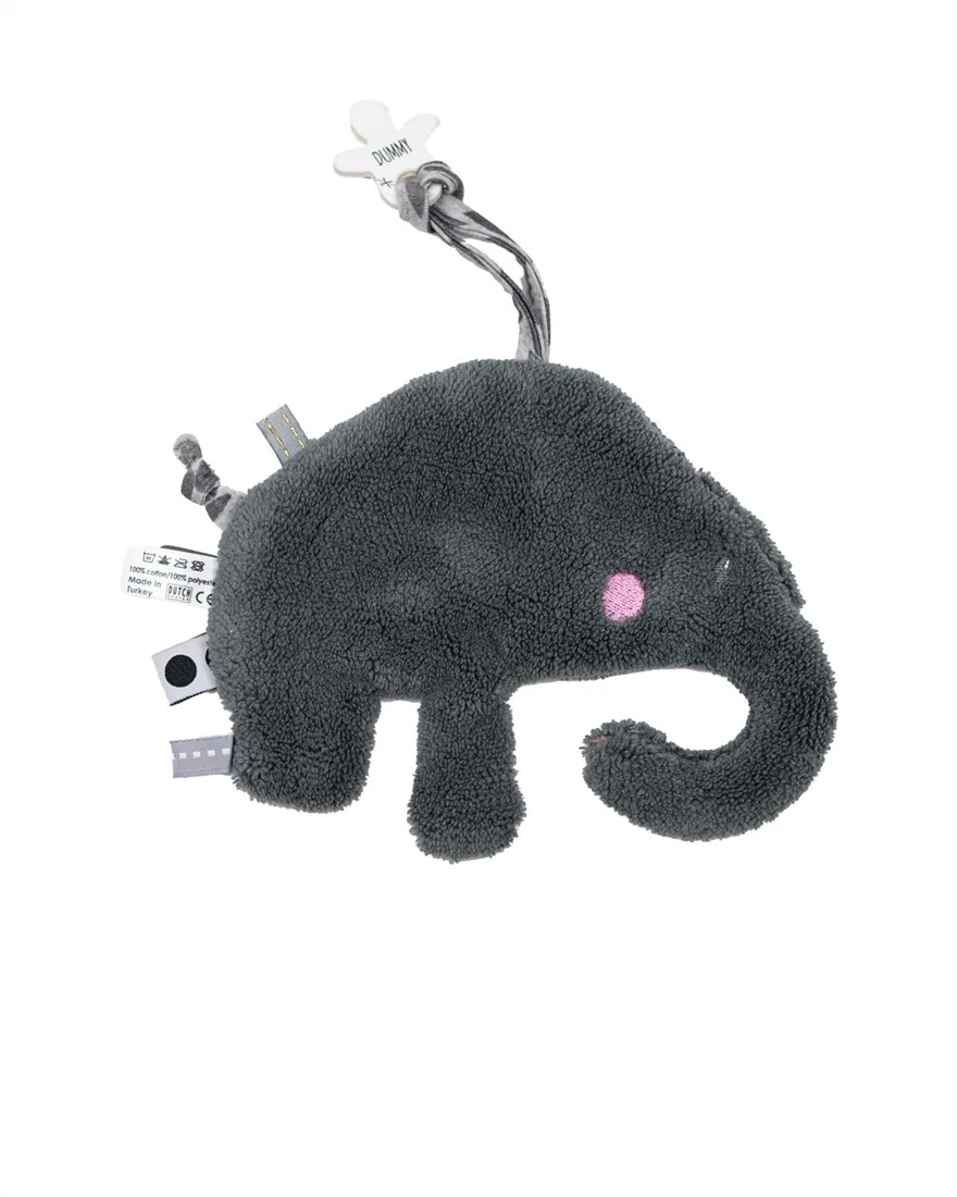 Snoozebaby Soft Toy / Cuddle Toy Elly Elephant Frost Grey 4 Snoozebaby Soft Toy / Cuddle Toy Elly Elephant Frost Grey – Bild 2