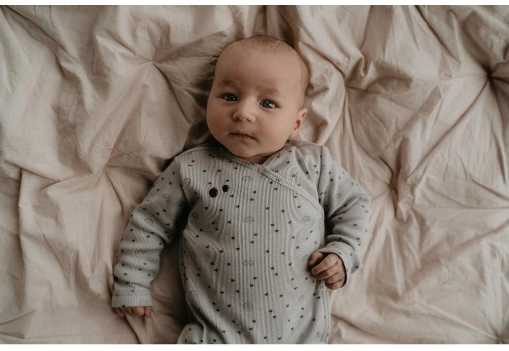 Snoozebaby Strampler Smokey Grün Regenbogen - 62/68 4 Snoozebaby Strampler Smokey Grün Regenbogen - 62/68 – Bild 2