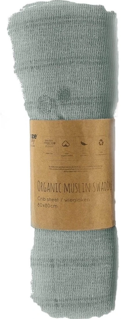 Snoozebaby Swaddle Kinderbett Smokey Green - 80x80 Cm 3 Snoozebaby Swaddle Kinderbett Smokey Green - 80x80 Cm