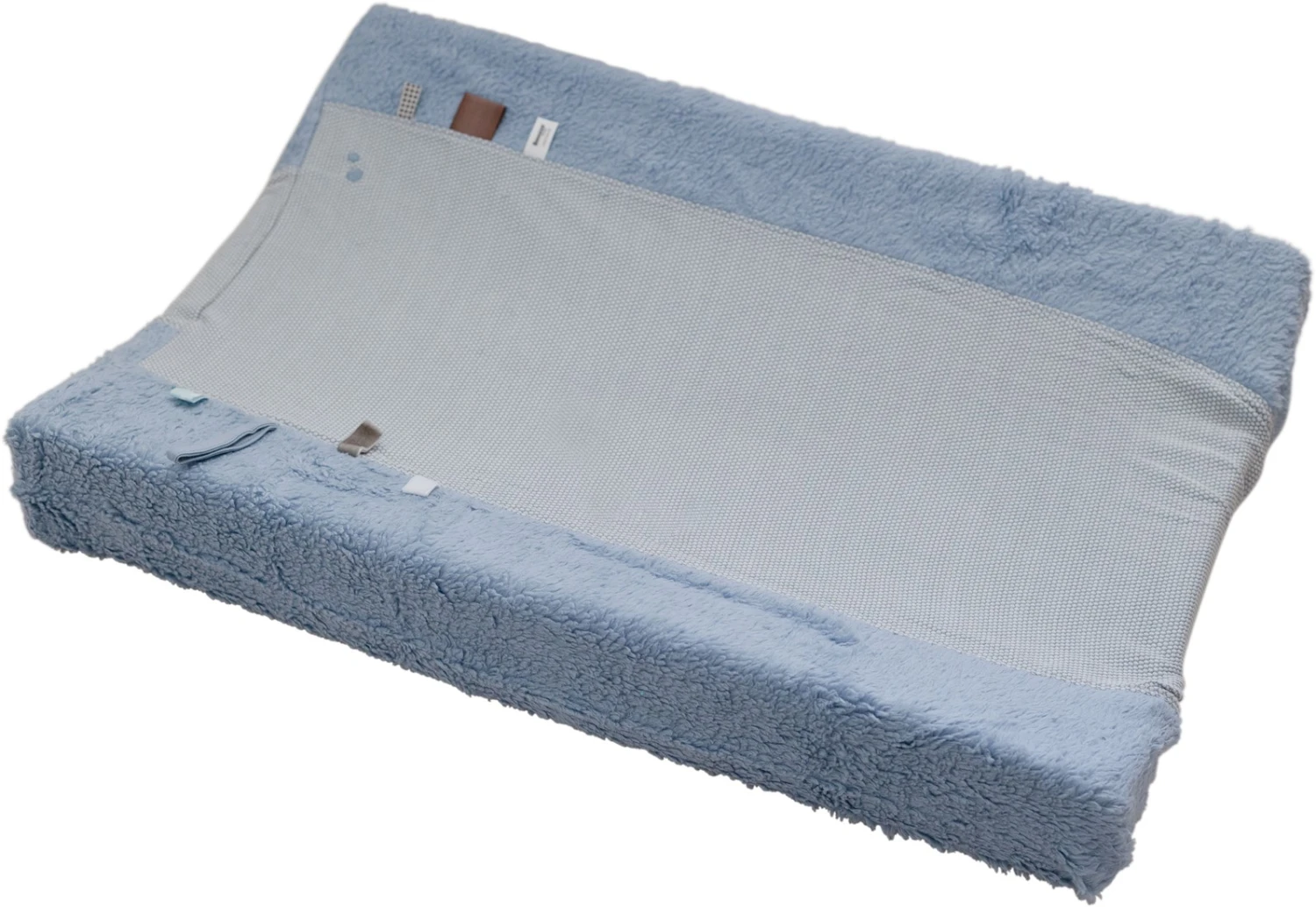 Snoozebaby Wickelauflage Happy Dressing Fresh Blue - 45 X 70cm 3 Snoozebaby Wickelauflage Happy Dressing Fresh Blue - 45 X 70cm