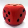 Speelgoed 190/606 RED - Wuerfel Soft, 16 Cm, Rot -Djeco Geschaft speelgoed 190 606 red wuerfel soft 16 cm rot