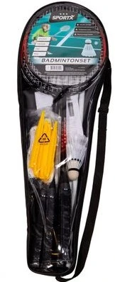 SportX Badmintonset *** + Netz