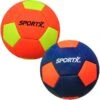 SportX Beach Football Blauw/Oranje 2 Ass -Djeco Geschaft sportx beach football blauw oranje 2 ass