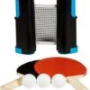 SPORTX Oprolbare Tafeltennisnet + 2bats ** -Djeco Geschaft sportx oprolbare tafeltennisnet plus 2bats