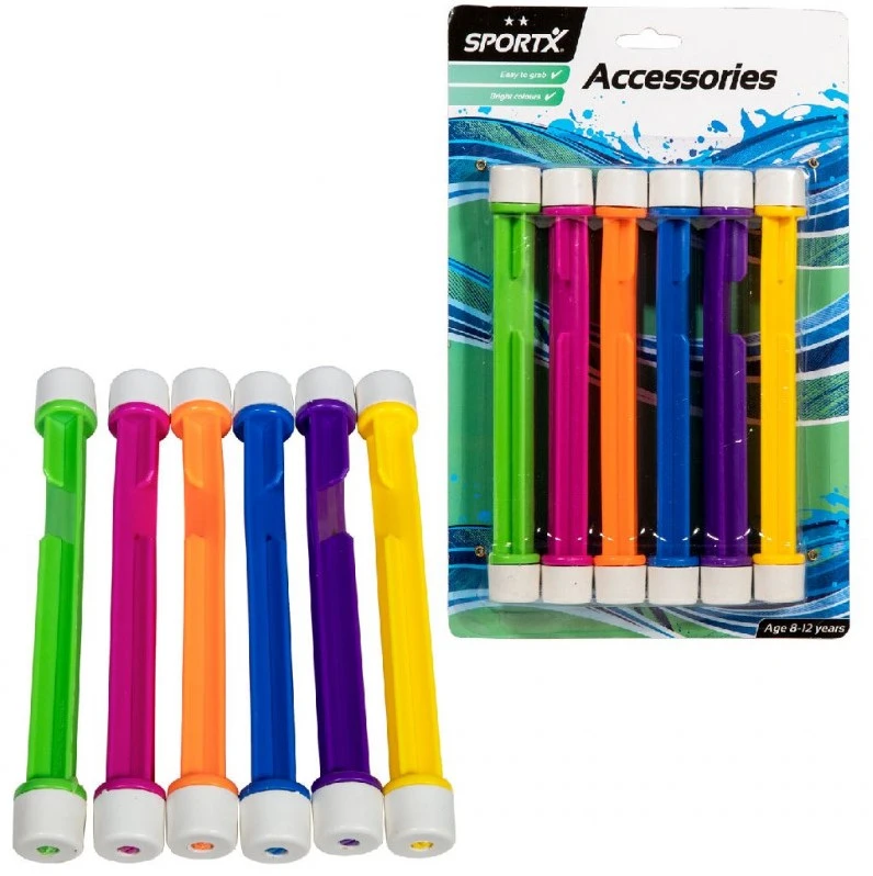 SportX Tauchruten Mehrfarbig - 6 Stück 5 SportX Tauchruten Mehrfarbig - 6 Stück – Bild 3