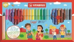 STABILO Cappi Filzstift Mehrfarbig - 24 Stück