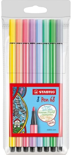 STABILO Pen 68 8er Filzstift Medium Mehrfarbig 8 Stück(e)