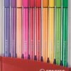 STABILO Pen 68 - Premium-Filzschreiber - ColorParade - Rot/blau - Mit 20 Farben -Djeco Geschaft stabilo pen 68 premium filzschreiber colorparade rot blau mit 20 farben