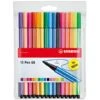 STABILO Pen 68 - Premium-Filzschreiber - Etui Mit 15 Farben -Djeco Geschaft stabilo pen 68 premium filzschreiber etui mit 15 farben