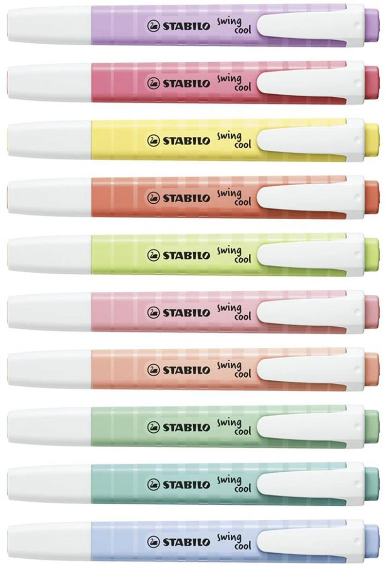 STABILO Swing Cool Marker Pastellfarben - 8 Stück 5 STABILO Swing Cool Marker Pastellfarben - 8 Stück – Bild 3
