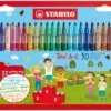 STABILO Trio A,Z Filzstift Fein Mehrfarbig 30, 1 1 STABILO Trio A,Z Filzstift Fein Mehrfarbig 30, 1 -Djeco Geschaft stabilo trio a z filzstift fein mehrfarbig 30 1