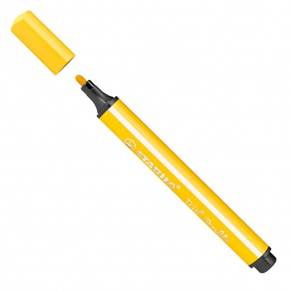 STABILO Trio Scribbi Filzstift Gelb 1 Stück(e) 3 STABILO Trio Scribbi Filzstift Gelb 1 Stück(e)