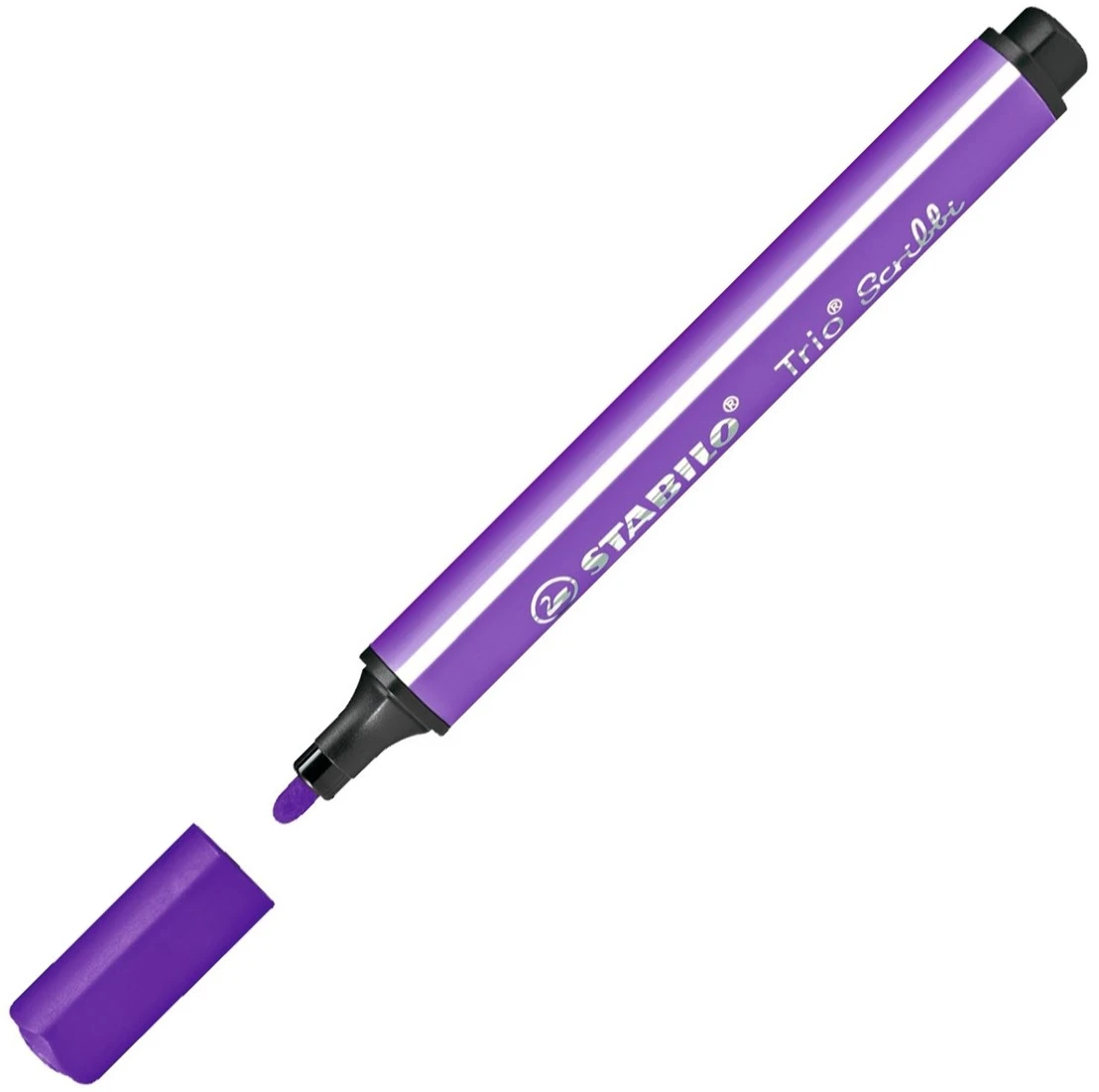 STABILO Trio Scribbi Filzstift Violett 1 Stück(e) 4 STABILO Trio Scribbi Filzstift Violett 1 Stück(e) – Bild 2